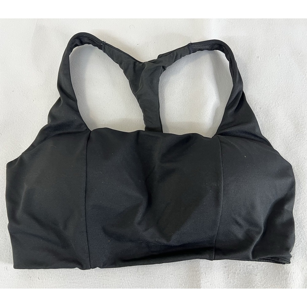 Victoria's Secret‎ 36DD Sport Bra Black Wireless Padded Racerback Pullover Gym - Picture 9 of 10